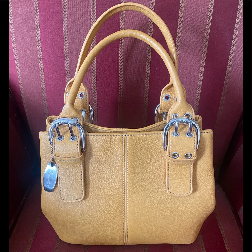 Authentic Genuine Leather Tignanello Handbag